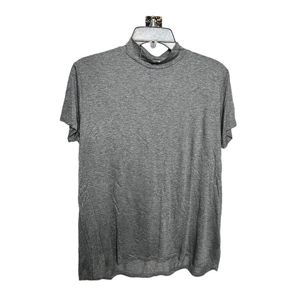 BP. from Nordstrom mock neck heather gray short sleeve tee - Picture 1 of 2